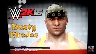 WWE 2k16 xbox 360/ps3 Dusty Rhodes caw