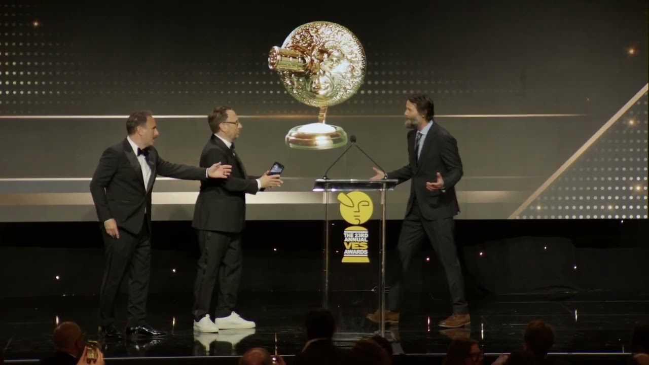 23rd Annual VES Awards Keanu Reeves and The Sklar Brothers