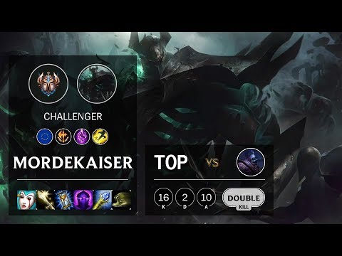 Mordekaiser Top vs Jax - EUW Challenger Patch 10.7