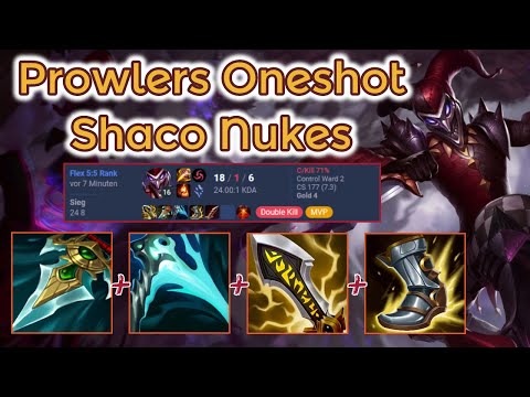 Prowlers Crit Shaco Oneshots are back! ;D - S13 [League of Legends] Full Gameplay - Infernal Shaco