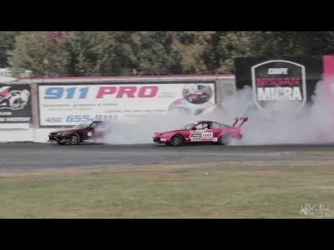 Alex Gosselin Leading Youri Lévesque - Formula Drift Canada World 2015