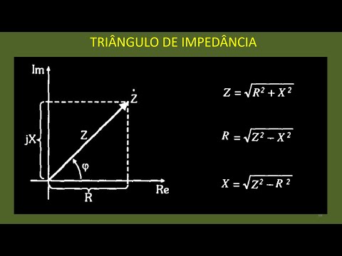 ELETROTÉCNICA CA - Exercício Resolvido - Triângulo De Impedância Resistência Reatância (Parte 1)