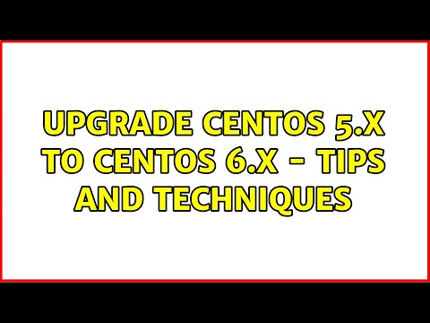 Upgrade CentOS 5.x to CentOS 6.x - tips and techniques (2 Solutions!!)
