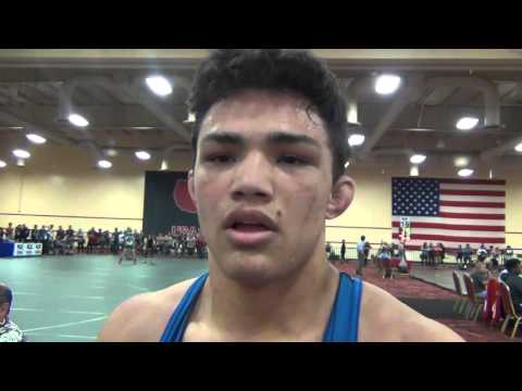 Quentin Hovis, 152 lbs. Western Junior Freestyle champion