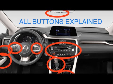 2021 Lexus RX350 All Buttons Explained In Depth