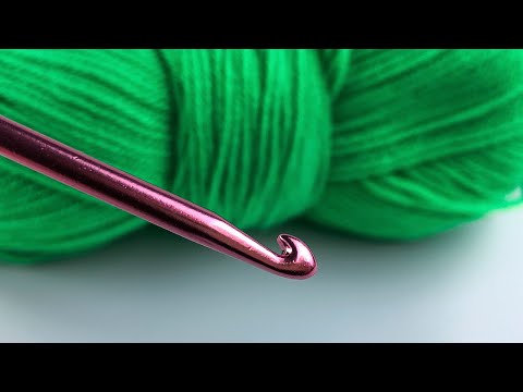 Total 1 Row! Good Crochet Stitch! Easy to follow!