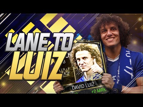 LANE TO LUIZ FINALE!!!!! #FIFAMOBILE 100 RATED VSA DAVID LUIZ CLAIMED!