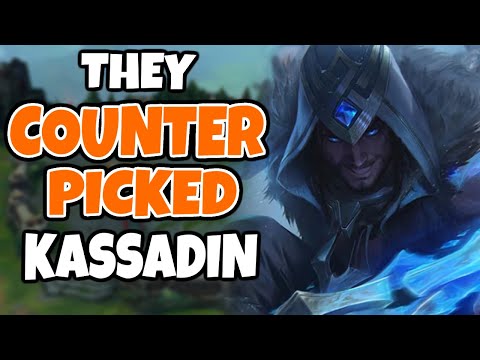 I blind picked Sylas and they counter picked with Kassadin, this is how I try to punish him | 12.4