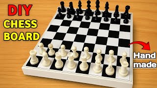 How To Make Chess Board At Home | DIY Chess Board | Easy and Simple Craft
