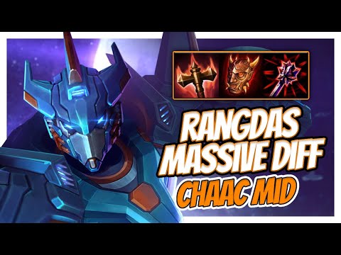 SLAPPING CHEEKS WITH THIS BUSTED CHAAC MID BUILD - Smite Chaac mid