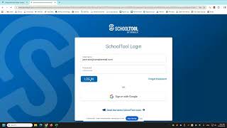 Logging into Schooltool and Changing Your Password