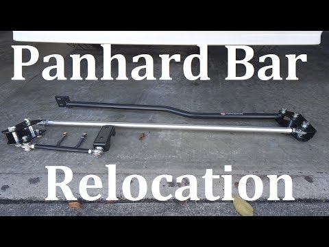 Relocate your Panhard Bar for Better Handling.