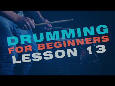 15 Minutes - Beginner - Drum Lesson - 13 - Hand and Feet Independence