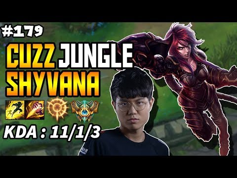 LZ Cuzz Shyvana vs Rengar JUNGLE - Korea Challenger Season 8