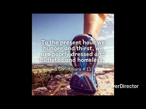 1 Corinthians 4:9-13