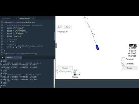 Position and Velocity Estimation Using Extended Kalman Filter