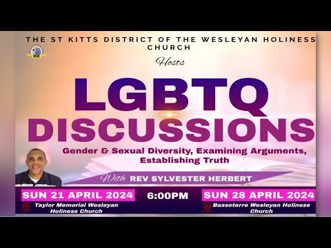 LGBTQ Discussions with Rev. Sylvester Herbert | 6:15pm April 21, 2024 | TMWHC