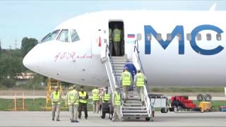Первый полет нашего новейшего гражданского лайнера МС-21