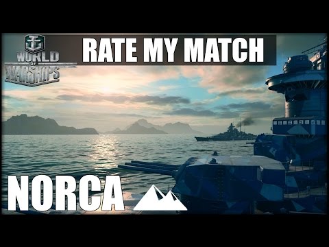 RATE MY MATCH, North Carolina Positionierung - World of Warships | Tutorial] [Ger] [60fps]
