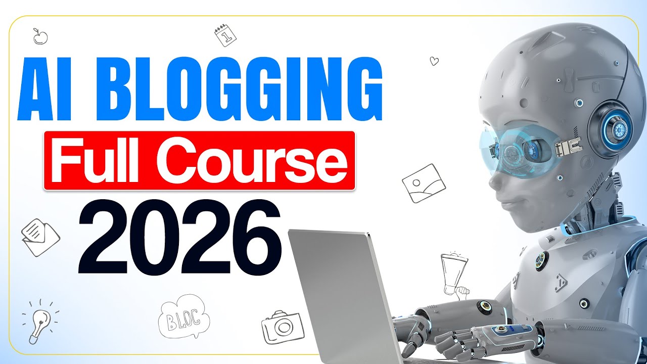 AI Blogging Full Course in Hindi 2026 by Marketing Fundas | #aiblogging #bloggingcourse