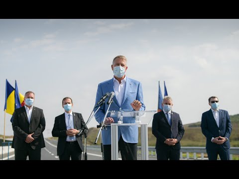 Declarație de presă susținută la deschiderea tronsonului de autostradă Iernut - Chețani (18.09.2020)