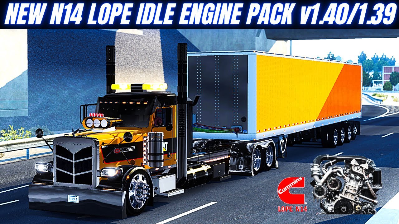 New N14 CUMMINS LOPE IDLE PACK [ATS 1.401.39] 1.6 ATS