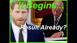 KING CHARLES ACTS — AND THE FIRST RESULT MAY ALREADY BE HERE