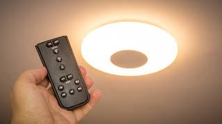 LED Ceiling Light with Bluetooth Speaker - LivaronLux from Lidl