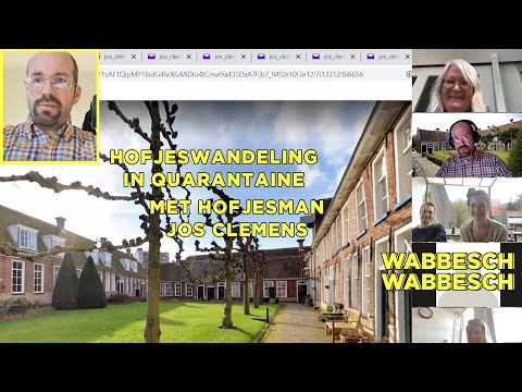 Hofjeswandeling In Quarantaine AFTERMOVIE 1 (met Jos Clemens)