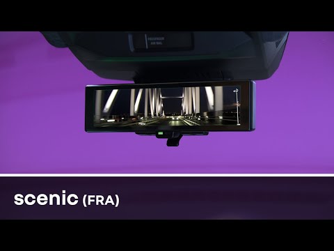 rétrovision par caméra - Scenic E-Tech électrique- Renault