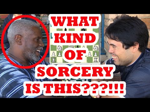 GM Hikaru Destroys Chess Hustler In 49.4 Seconds!