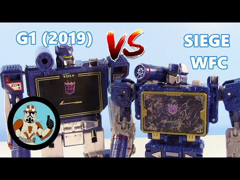 Transformers G1 (2019 Reissue) VS Siege WFC SOUNDWAVE | Old VS New #10