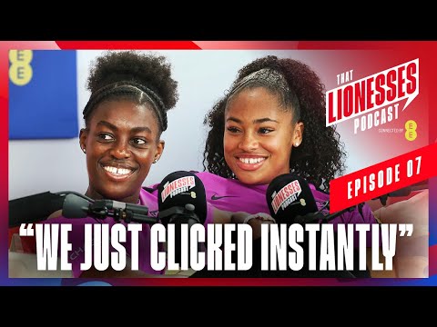 Michelle & Khiara: Cheat Meals, Celeb Crush & Hidden Skills | That Lionesses Podcast Connected by EE