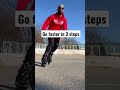 Do This To Go Faster On Skates 💨 #shorts