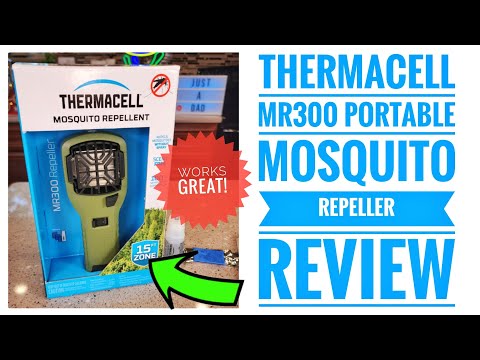 Thermacell MR300 Portable Mosquito Repeller Review & How To Operate