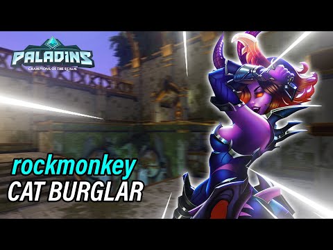 rockmonkey Maeve Pro Competitive l GRANDMASTER l CAT BURGLAR l PALADINS GAMEPLAY