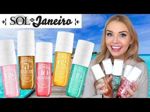 SOL DE JANEIRO BRAZILIAN CRUSH CHEIROSA 39, 40, 71, 62, 68 PERFUME MISTS SPRAY REVIEW | Soki London