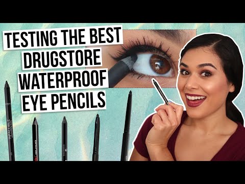 Testing the BEST Drugstore Waterproof Eyeliner Pencils (Waterline, Smoky Eye, Smudge-Proof)