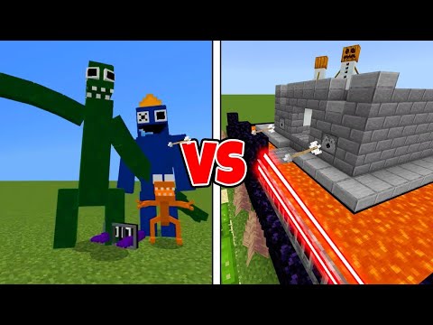 RAINBOW FRIENDS VS The Most Secure Minecraft House!