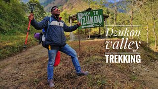 preview picture of video 'Trek to Dzukou valley  (Zahkama village ) (Nagaland road trip)day2'