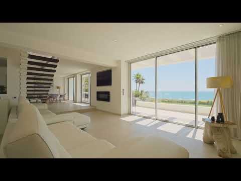 BEACHFRONT LUXURY VILLA 5 Bedroom in La Cala de Mijas, Spain.
