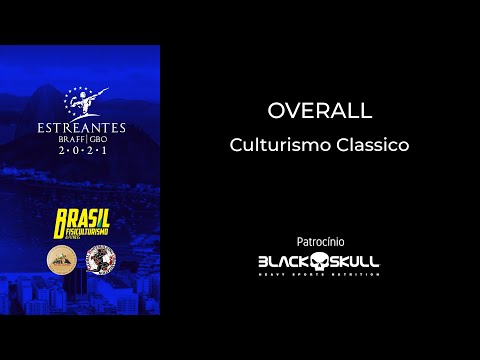 Estreantes 2021 - OverAll Culturismo Clásico