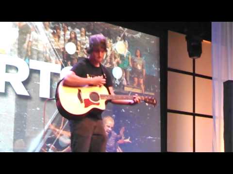 Austin and worship band in PFYouth competition