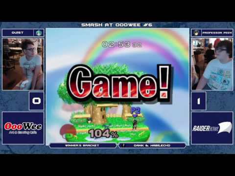 Smash At OooWee 6 Melee Singles - Quist (Peach) vs Professor Peen (Marth) - Winner's Finals