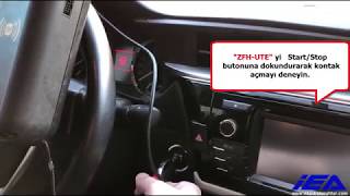 TOYOTA COROLLA 2013+ KAYIP ANAHTAR UYGULAMASI