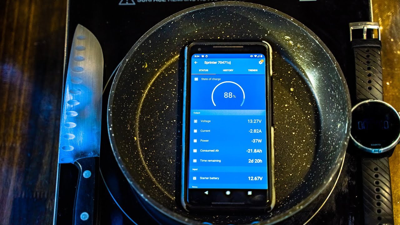 Induction Cooking In VanLife- How Much Power Do We Use!?