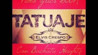 ELVIS CRESPO TATUAJE
