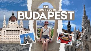 Budapest 40 Things to Do, Eat & See l Ultimate Travel Guide 2026