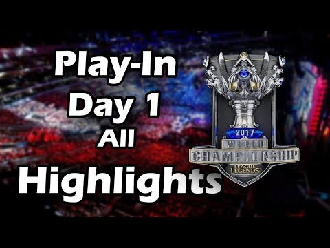 Play-In Day 1 Highlights | League of legends Worlds 2017