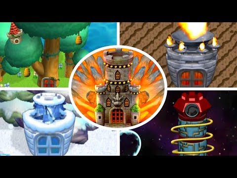 Newer Super Mario Bros Wii - All Tower Levels
